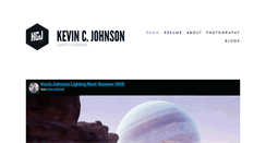 Desktop Screenshot of kevin-johnson.com
